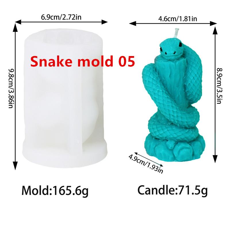 3D Realistic Snake Candle Silicone Mold DIY Animal Snake Relief Gypsum Animal Mold Halloween Decor Terror Art Home Decor
3D Realistic Snake Candle Silicone Mold DIY Animal Snake Relief Gypsum Animal Mold Halloween Decor Terror Art Home Decor