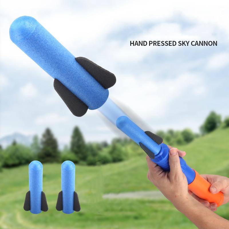 4Pcs Handheld Rocket Launcher Plaything With 3Pcs Foam Launches, Launches Up To 50 Feet, Fun Outdoor Toys For Young Boys & Girls Gifts
4Pcs Handheld Rocket Launcher Plaything With 3Pcs Foam Launches, Launches Up To 50 Feet, Fun Outdoor Toys For Young Boys & Girls Gifts