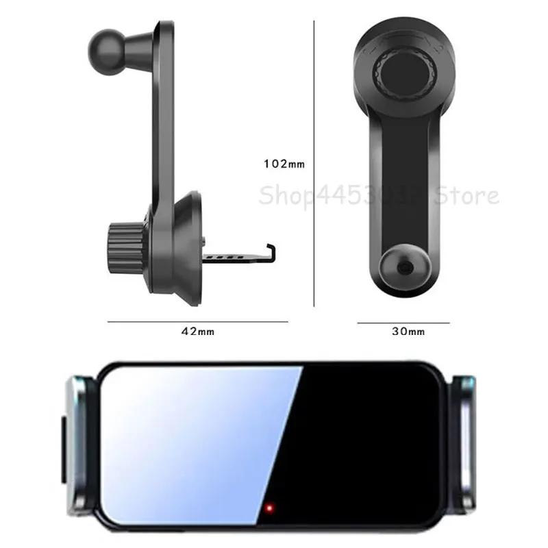 Electric Car Phone Holder For Genesis Coupe EQ900 GV60 GV70 GV80 GV90 G70 G80 G90 Auto Clamping Air Vent Mount Stand Accessories чёрный
Electric Car Phone Holder For Genesis Coupe EQ900 GV60 GV70 GV80 GV90 G70 G80 G90 Auto Clamping Air Vent Mount Stand Accessories чёрный
