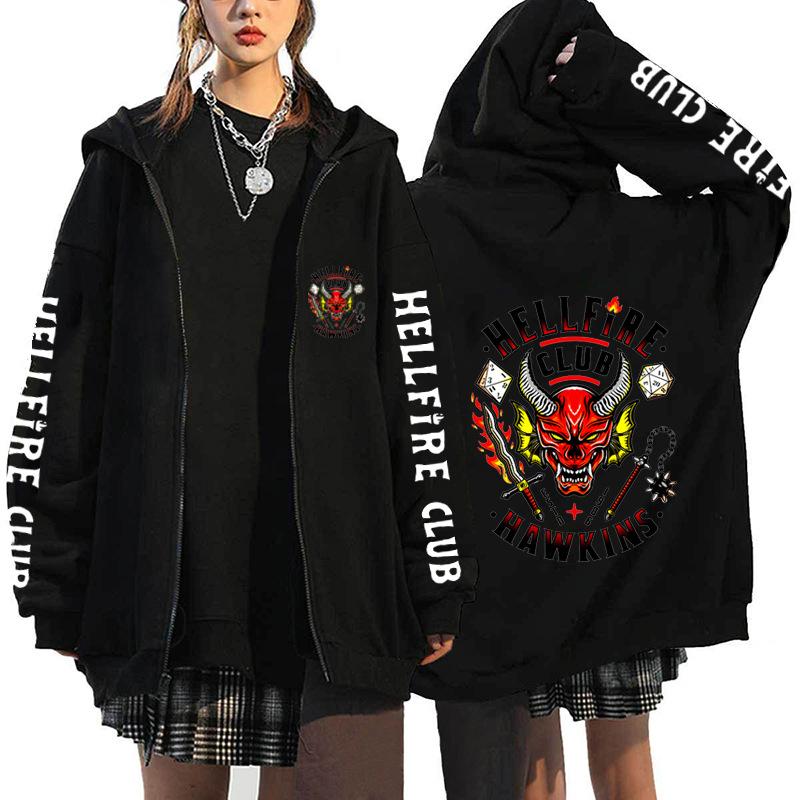 Hellfire Club Printed Hooded Men Women Zip Up Hoodies Casual Loose Sweatshirt Harajuku Unisex Zipper Jacket XS чёрный
Hellfire Club Printed Hooded Men Women Zip Up Hoodies Casual Loose Sweatshirt Harajuku Unisex Zipper Jacket XS чёрный