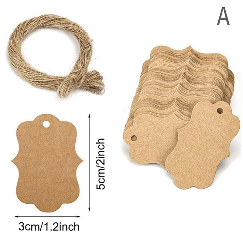 100Pcs Packaging Label Brown Kraft /Black/White Paper Tags Diy Scallop Label A
100Pcs Packaging Label Brown Kraft /Black/White Paper Tags Diy Scallop Label A