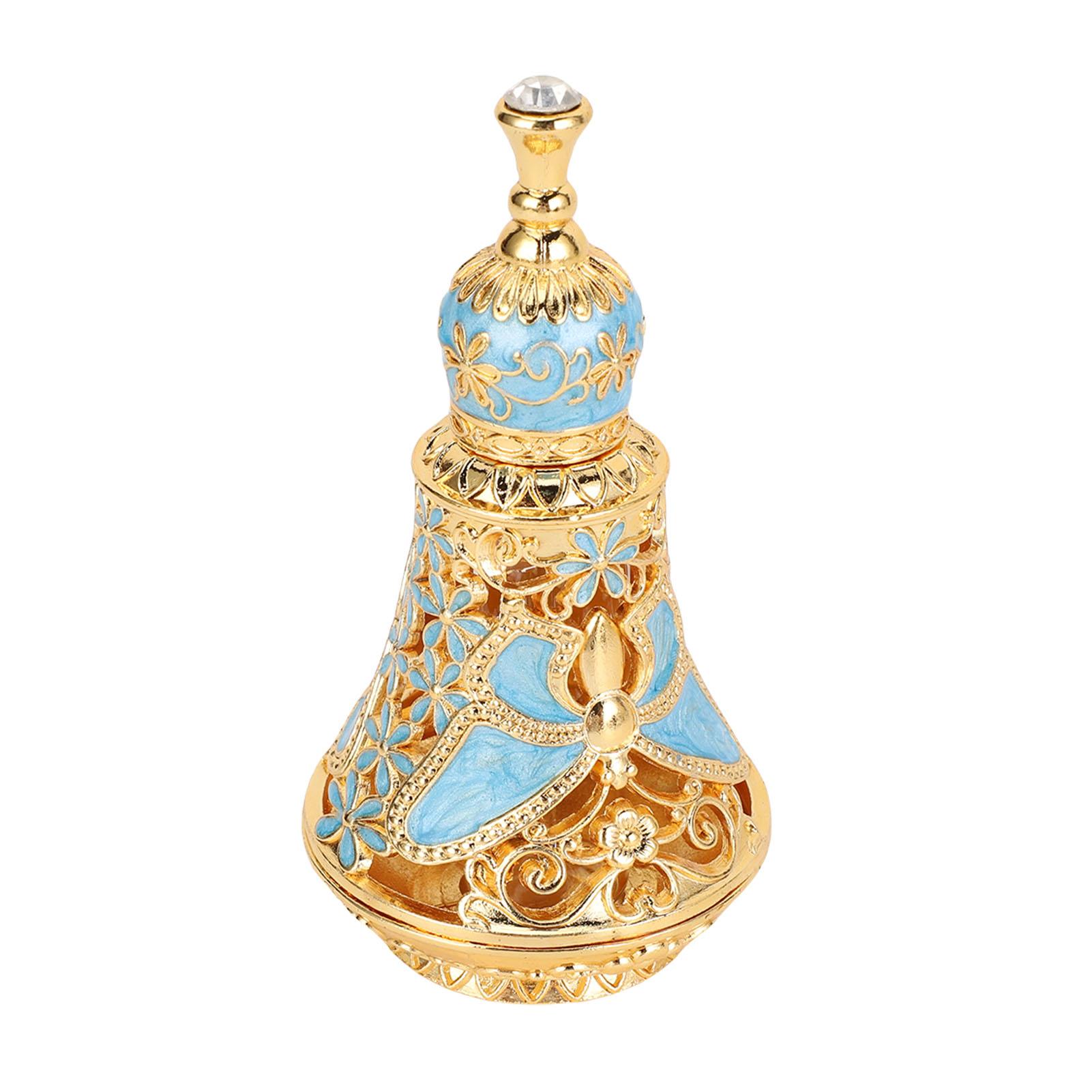 Middle Eastern Perfume Bottle Vintage Enamel Pattern Refillable Decorative Fragrance Oil Bottle
Middle Eastern Perfume Bottle Vintage Enamel Pattern Refillable Decorative Fragrance Oil Bottle