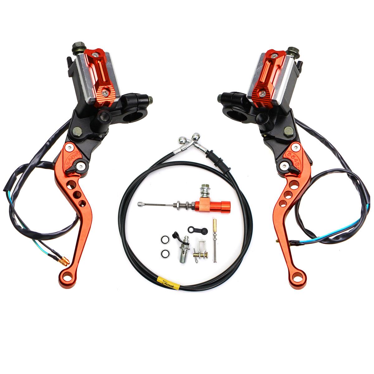 Universal 22mm Motorcycle Brake Pump Lever Handle Hydraulic clutch Pump Master Cylinder Racing Hose For Yamaha Kawasaki HOND оранжевый
Universal 22mm Motorcycle Brake Pump Lever Handle Hydraulic clutch Pump Master Cylinder Racing Hose For Yamaha Kawasaki HOND оранжевый