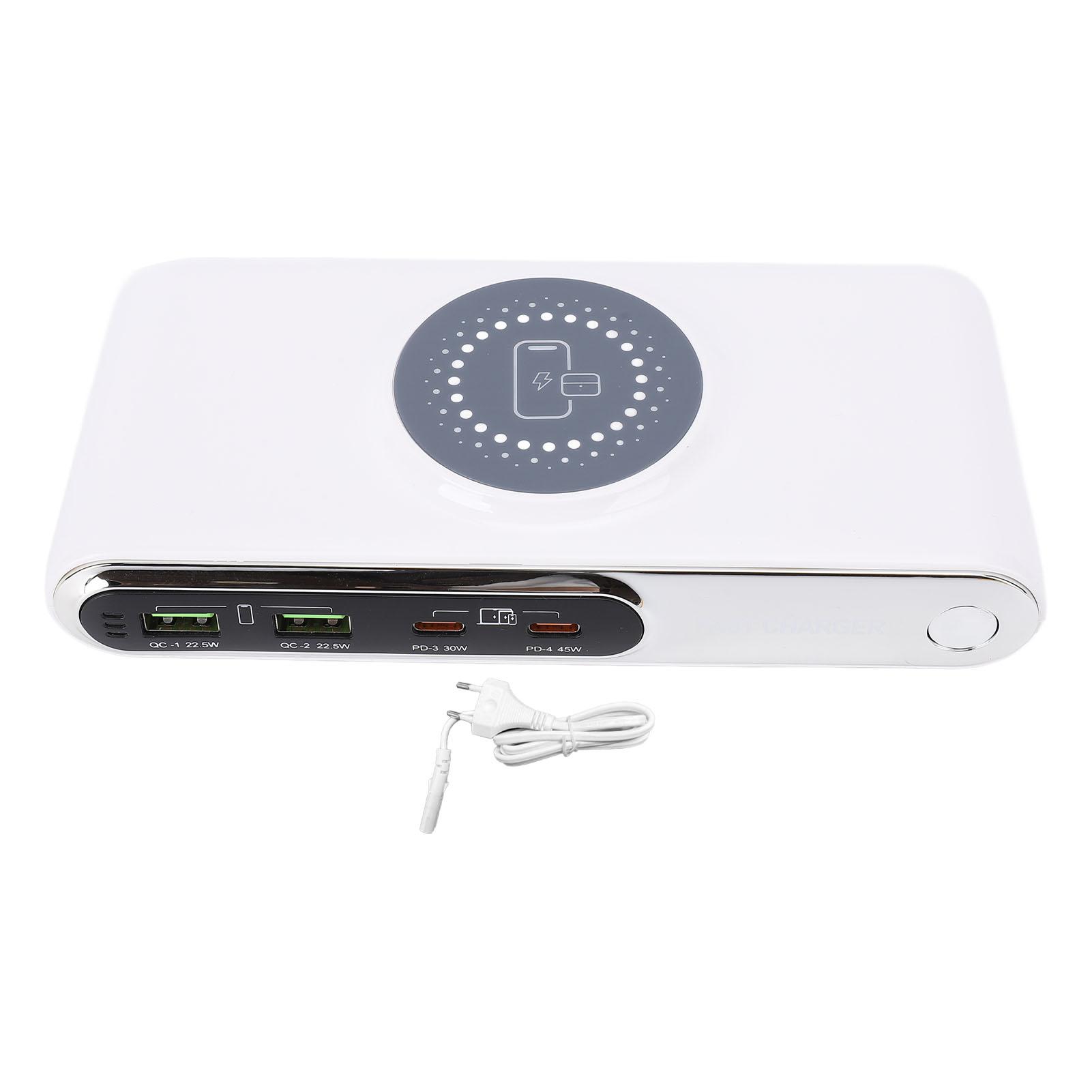 Desktop Fast Charging Station 72W USB Desktop Multi Ports Wireless Charger for Laptop Tablet Phone EU Plug
Desktop Fast Charging Station 72W USB Desktop Multi Ports Wireless Charger for Laptop Tablet Phone EU Plug