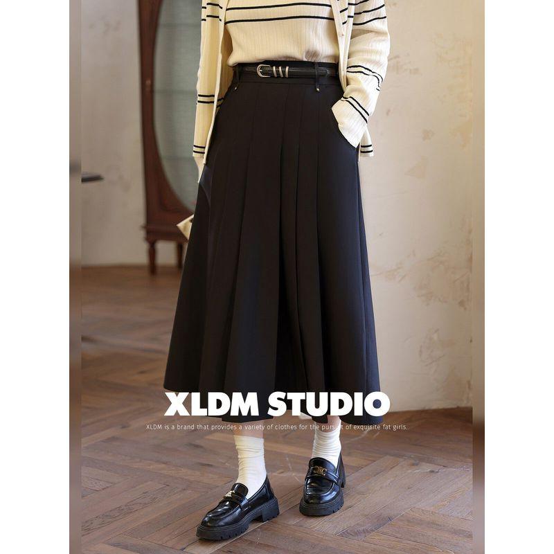 Korean Style Heavy Weight Autumn Loose-Fitting Pleated Skirt Thin Ink Black (in Stock) - Batch 2 XL
Korean Style Heavy Weight Autumn Loose-Fitting Pleated Skirt Thin Ink Black (in Stock) - Batch 2 XL