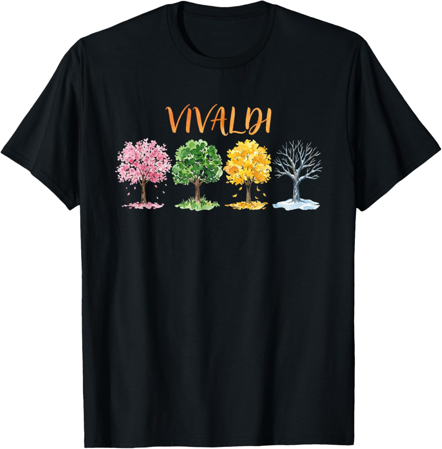 Vivaldi 4 Seasons Classic Musical T-Shirt S разноцветный
Vivaldi 4 Seasons Classic Musical T-Shirt S разноцветный