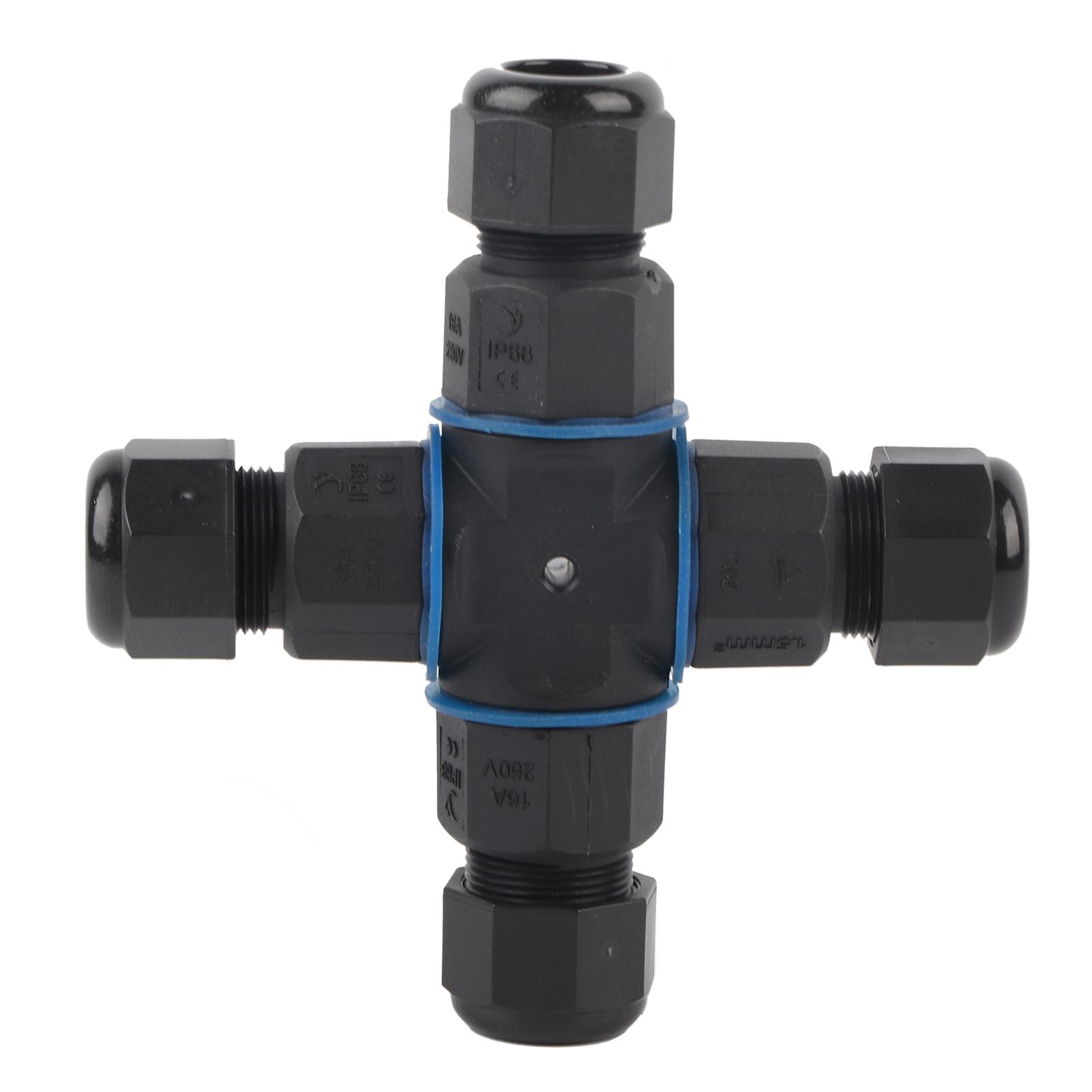 4Way Junction Box Connector IP68 Waterproof Electric Brass Nickel Plated Terminal 16A250V
4Way Junction Box Connector IP68 Waterproof Electric Brass Nickel Plated Terminal 16A250V