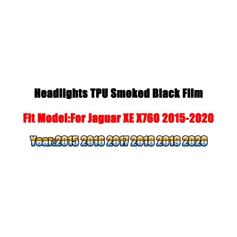 For Jaguar F-Pace X761 XE X760 XF X260 E-PACE XJ X351 F-Type X152 Car Accessories Headlights HD TPU Smoked Black Protector Film
For Jaguar F-Pace X761 XE X760 XF X260 E-PACE XJ X351 F-Type X152 Car Accessories Headlights HD TPU Smoked Black Protector Film