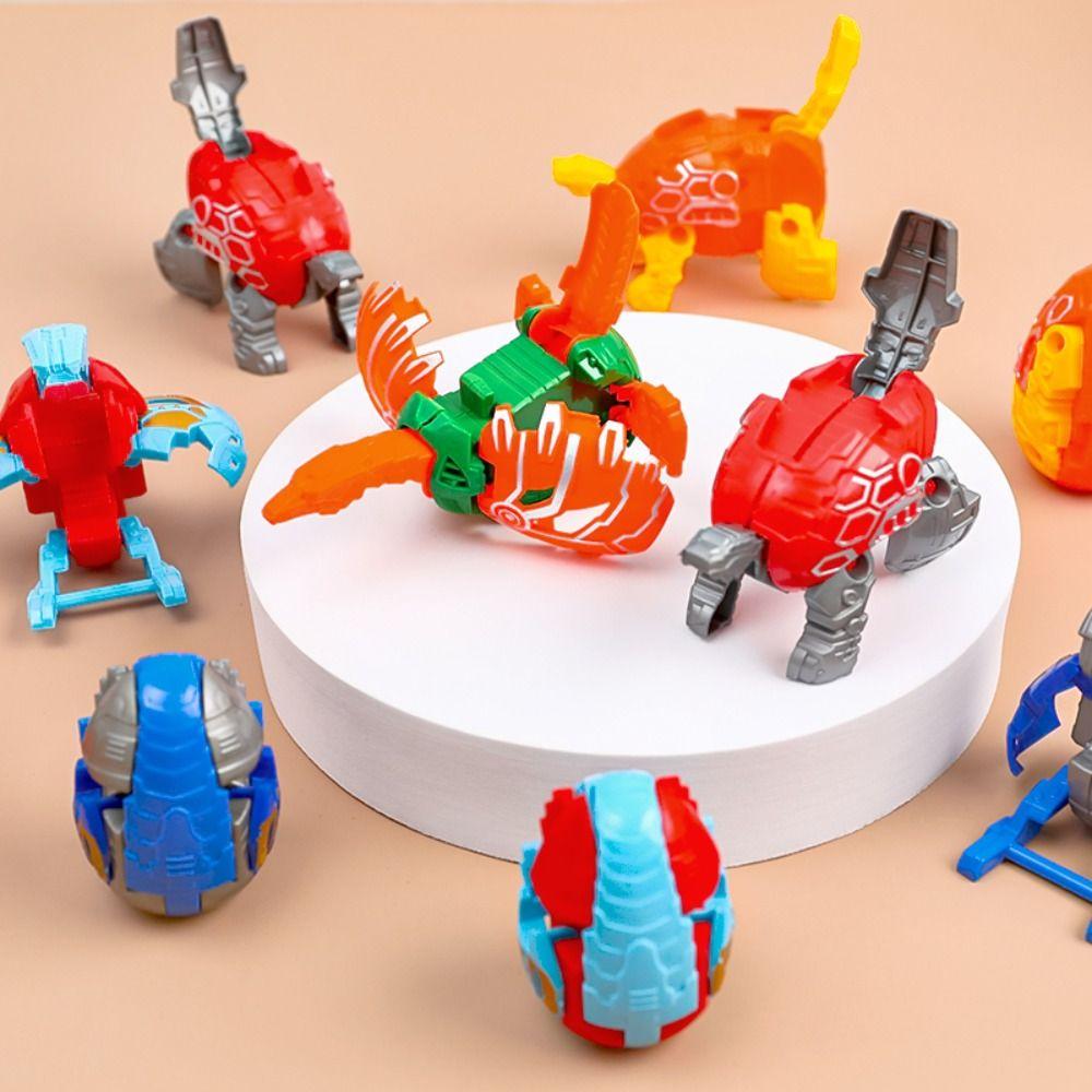 Creative Dinosaur Eggs Transforming Toy Plastic Dinosaur Deformation Robot Kids 1PC Random
Creative Dinosaur Eggs Transforming Toy Plastic Dinosaur Deformation Robot Kids 1PC Random