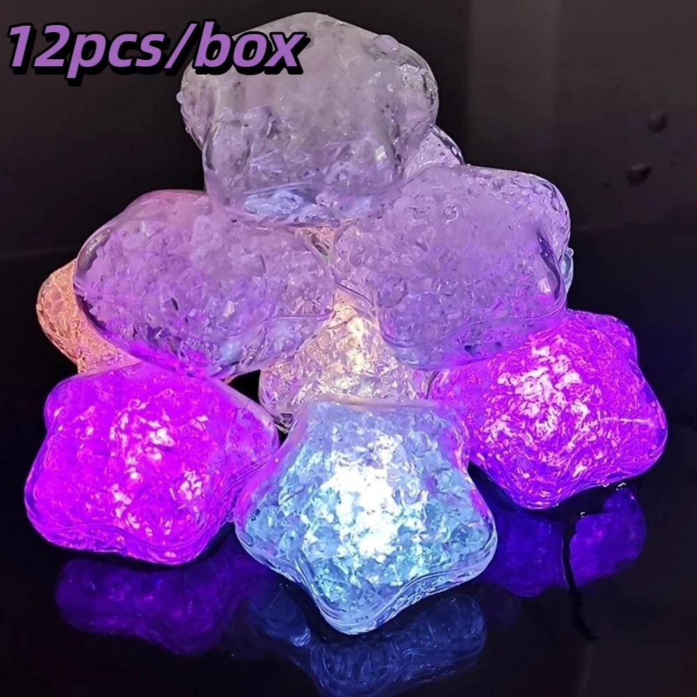12pcs/box Water Induction Design Induction LED Glowing Star Bath Toy Kids Bath Time Colorful Flash Mob
12pcs/box Water Induction Design Induction LED Glowing Star Bath Toy Kids Bath Time Colorful Flash Mob