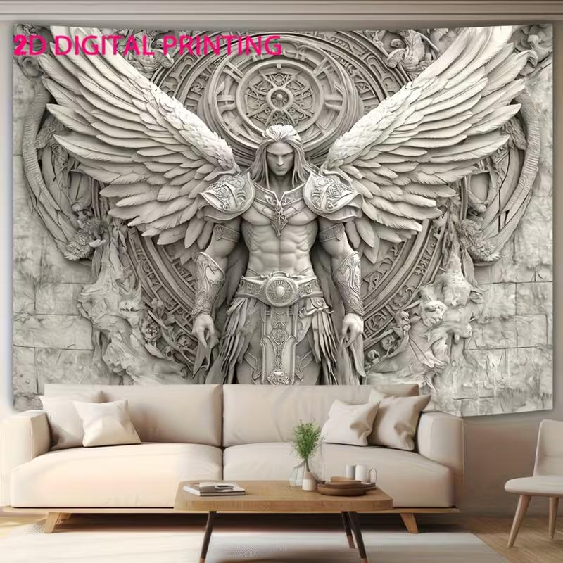 2D Warrior Angel Tapestry Wall Hanging Living Room & Bedroom Decor 47.2x31.5inch/120*80cm
2D Warrior Angel Tapestry Wall Hanging Living Room & Bedroom Decor 47.2x31.5inch/120*80cm
