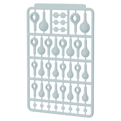 Hobby Base Premium Parts Collection Ball Joint, Large, Pure White, for Plastic Models, PPC-T127
Hobby Base Premium Parts Collection Ball Joint, Large, Pure White, for Plastic Models, PPC-T127