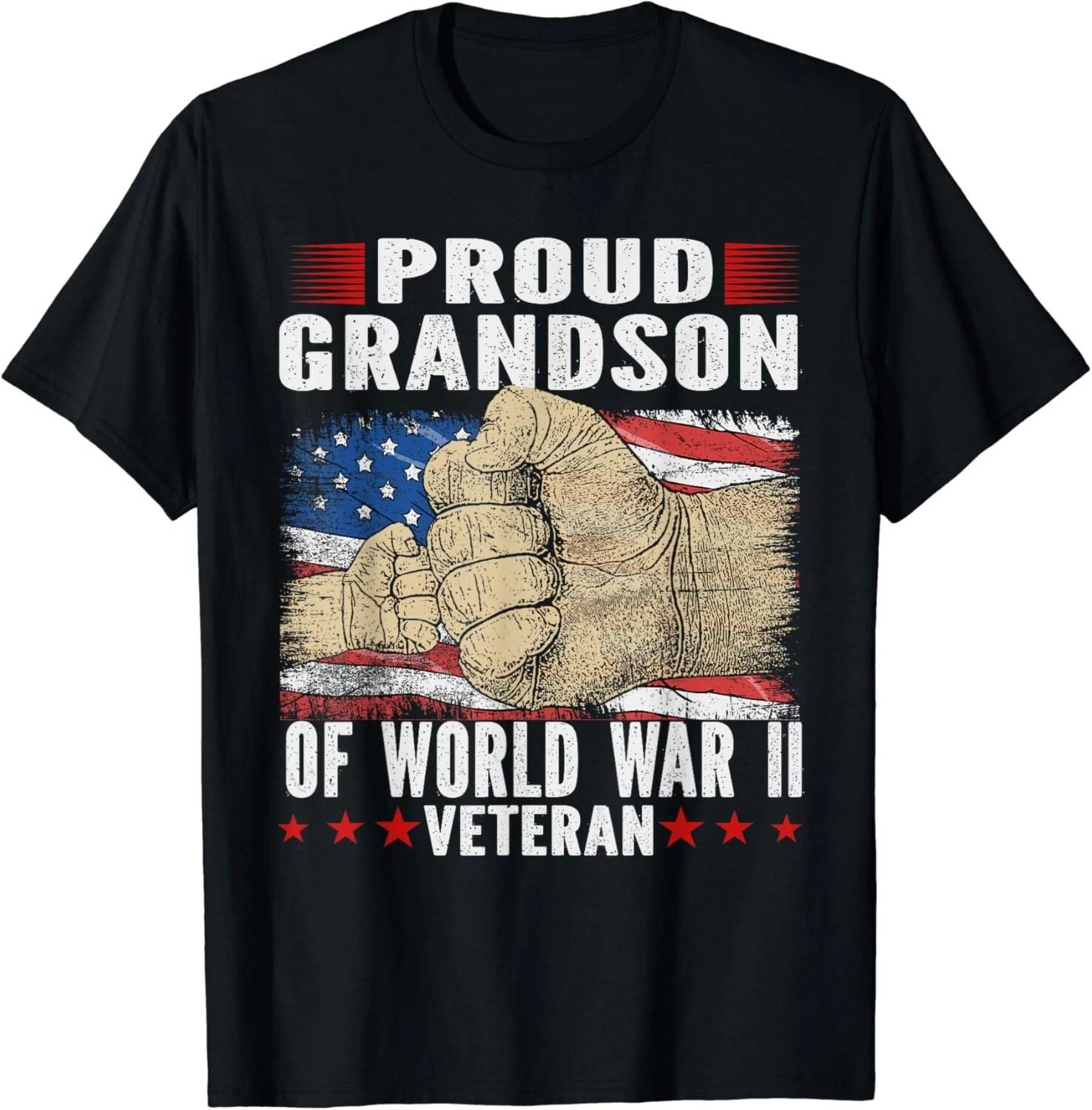 Proud grandson Of World War 2 Vet Proud WWII Veteran Gift Unisex T-Shirt 4XL
Proud grandson Of World War 2 Vet Proud WWII Veteran Gift Unisex T-Shirt 4XL