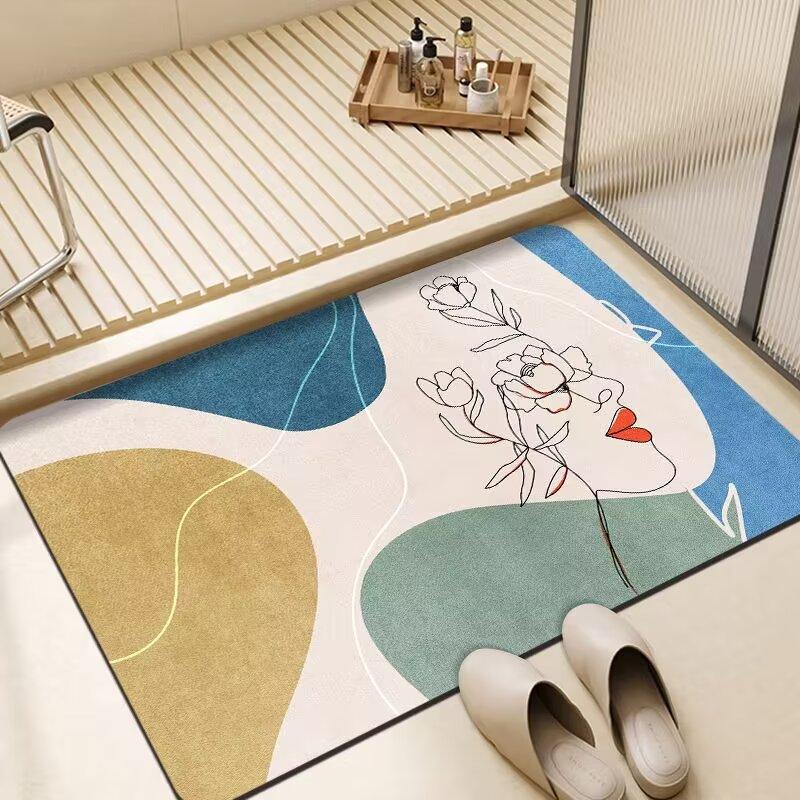 Cartoon Home Entrance Restroom Bathroom Floor Mat Toilet Toilet Restroom Door Moisture-wicking Slip-resistant Mat 40*60cm
Cartoon Home Entrance Restroom Bathroom Floor Mat Toilet Toilet Restroom Door Moisture-wicking Slip-resistant Mat 40*60cm