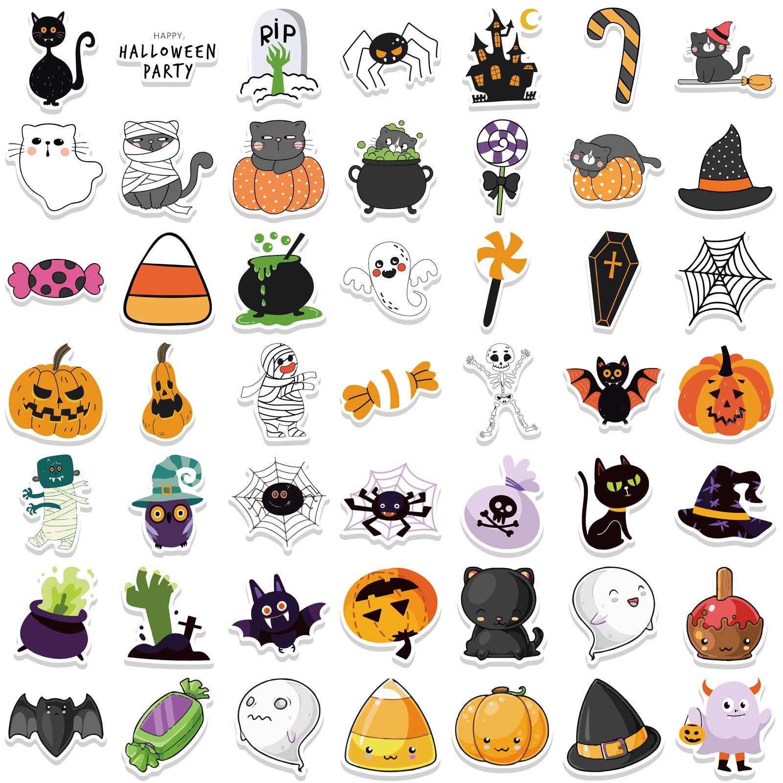 100 New Halloween Graffiti Stickers Personalized DIY Decorative Computer Suitcase Waterproof
100 New Halloween Graffiti Stickers Personalized DIY Decorative Computer Suitcase Waterproof