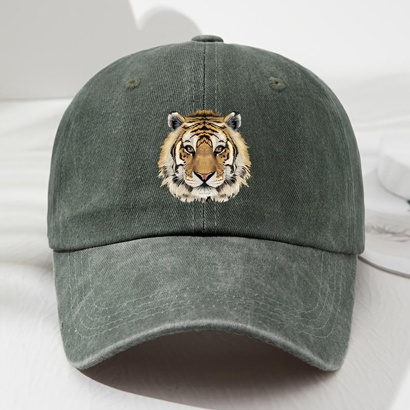 Tiger print soft top baseball cap, retro adjustable outdoor sports, fishing, camping, and hiking cap Adjustable армия зеленый
Tiger print soft top baseball cap, retro adjustable outdoor sports, fishing, camping, and hiking cap Adjustable армия зеленый