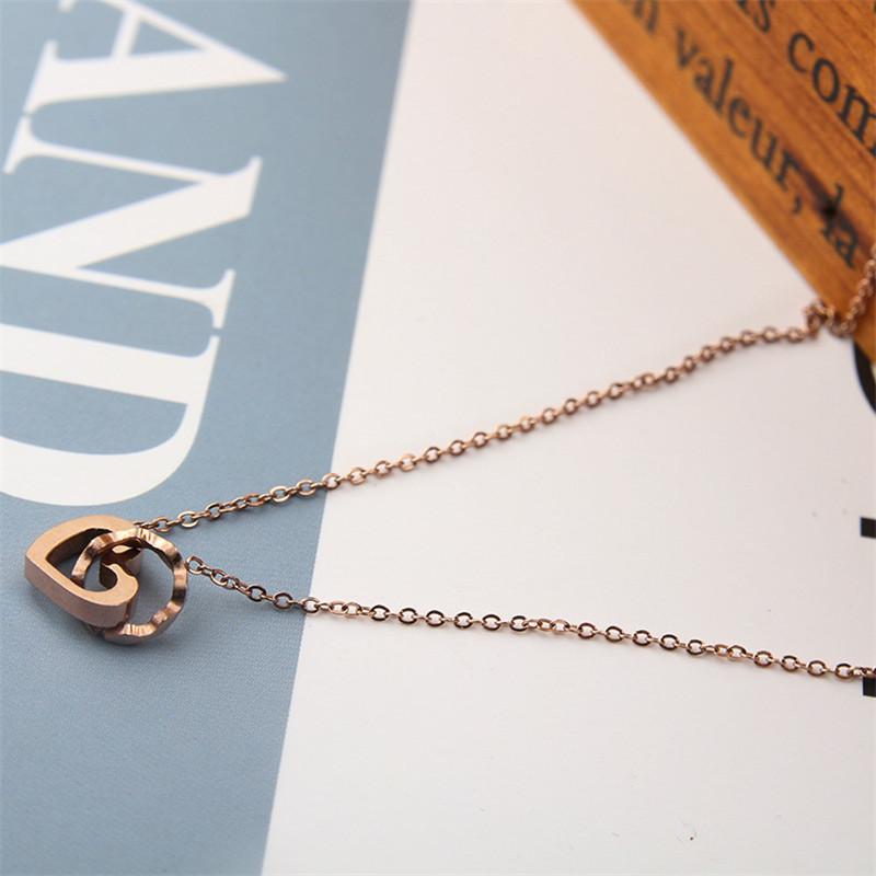 Heart Pendant Clavicle Chain Necklace - Titanium Steel Fashion Jewelry for Women розового золота
Heart Pendant Clavicle Chain Necklace - Titanium Steel Fashion Jewelry for Women розового золота