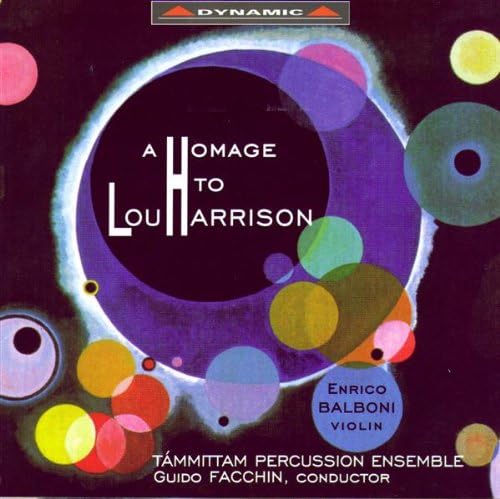 CD LOU HARRISON - ENRICO BALBONI , TÀM - A Homage To Lou Harrison CDS221 Dynamic 1998 Japan Classical Used
CD LOU HARRISON - ENRICO BALBONI , TÀM - A Homage To Lou Harrison CDS221 Dynamic 1998 Japan Classical Used