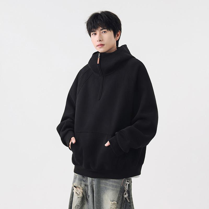 Unisex Trendy High Street Heavyweight Half-Zip Winter Sports Hoodie Medium чорний
Unisex Trendy High Street Heavyweight Half-Zip Winter Sports Hoodie Medium чорний