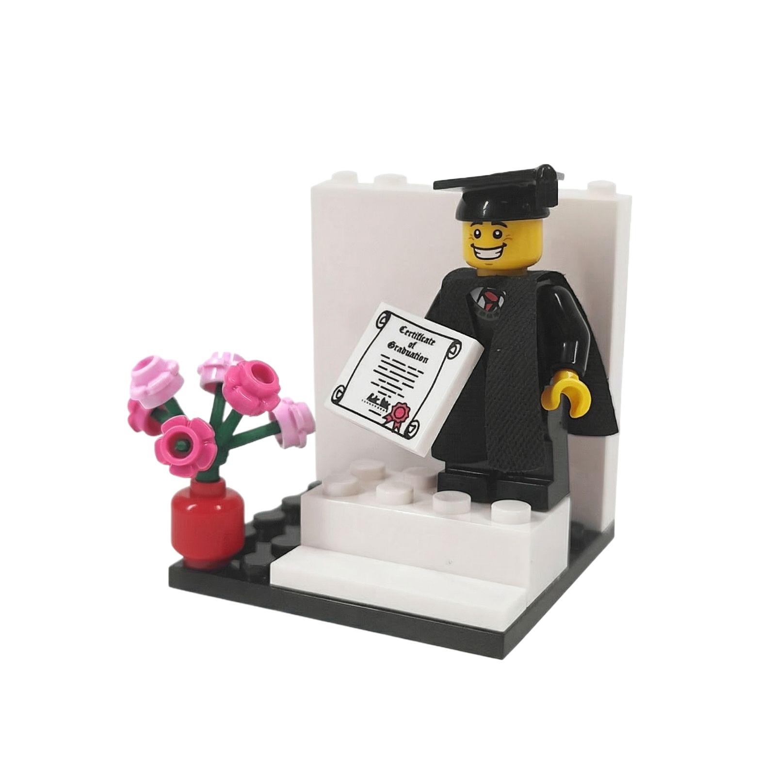 Miniature Building Block Accessories, Graduation Gowns, Doctoral Caps, Cloaks, Decorative Toys One Size
Miniature Building Block Accessories, Graduation Gowns, Doctoral Caps, Cloaks, Decorative Toys One Size
