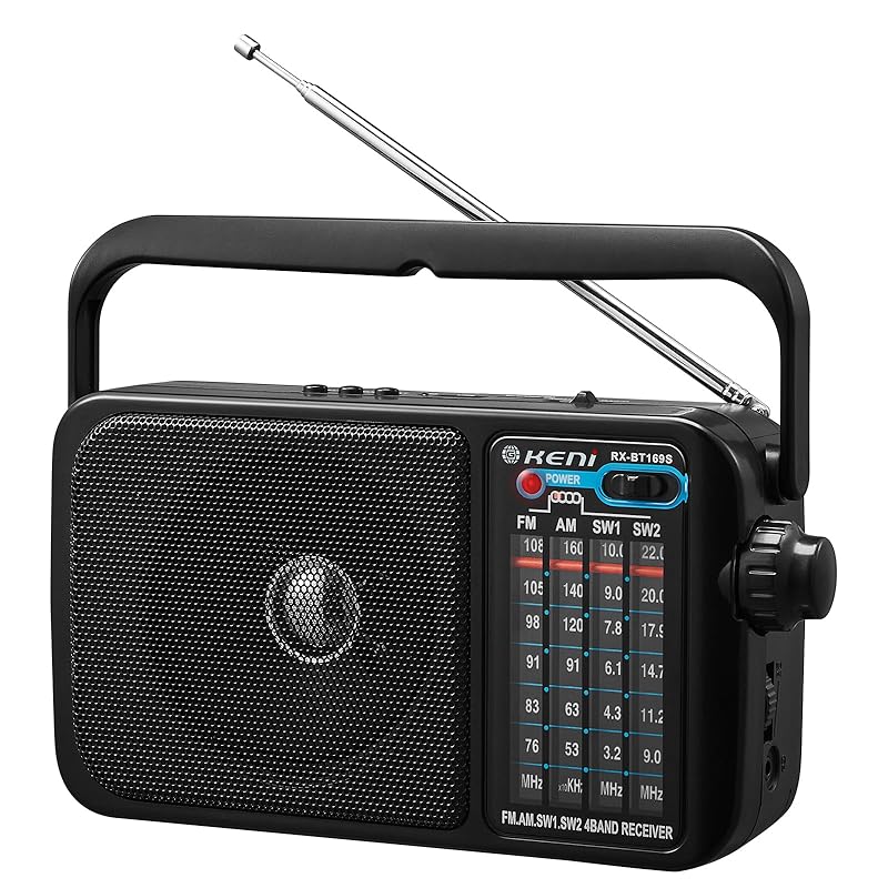 G keni portable radio FM/AM/SW1/SW2 radio USB/SD/TF card compatible MP3 player mobile radio digital AC power/dry battery With earphone jack For
G keni portable radio FM/AM/SW1/SW2 radio USB/SD/TF card compatible MP3 player mobile radio digital AC power/dry battery With earphone jack For