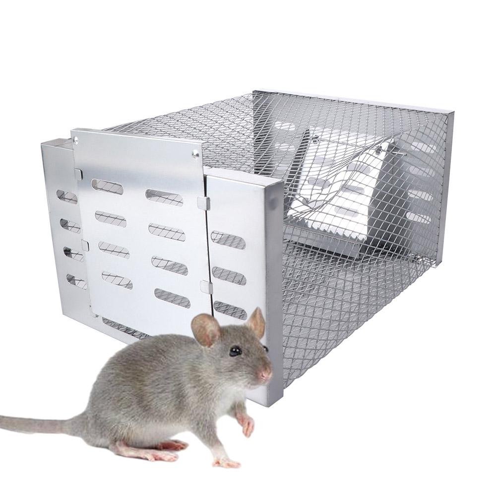 Large Space Continuous Cycle Mouse Trap Automatic Rat Trap Cage Rat Catching Artifact Household срібний
Large Space Continuous Cycle Mouse Trap Automatic Rat Trap Cage Rat Catching Artifact Household срібний