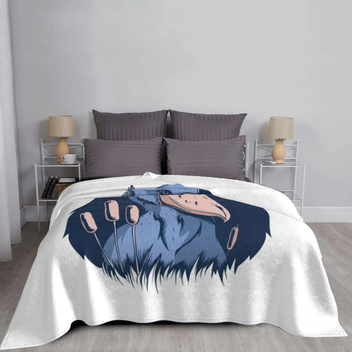 Shoebill Throw Blanket Beautiful Blankets Sleeping Bag Blanket Soft Plaid anime blanket 75X95CM білий
Shoebill Throw Blanket Beautiful Blankets Sleeping Bag Blanket Soft Plaid anime blanket 75X95CM білий