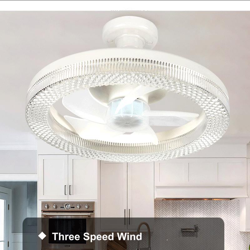 Compact LED Ceiling Fan Light with Remote Control - Adjustable Speed for Living Room/Bedroom Diameter 260
Compact LED Ceiling Fan Light with Remote Control - Adjustable Speed for Living Room/Bedroom Diameter 260