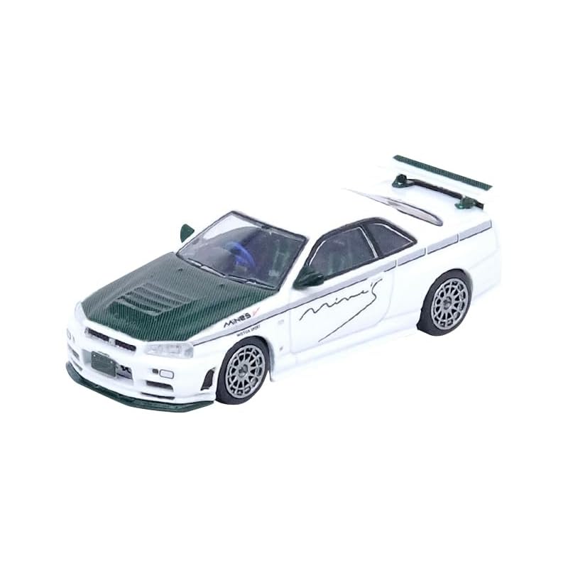 Модель Inno Модели) 1/64 ниссан скайлайн GT-R (Р34) Зеленый карбоновый капот NISMO R-Tune MINES Готовый продукт
Модель Inno Модели) 1/64 ниссан скайлайн GT-R (Р34) Зеленый карбоновый капот NISMO R-Tune MINES Готовый продукт