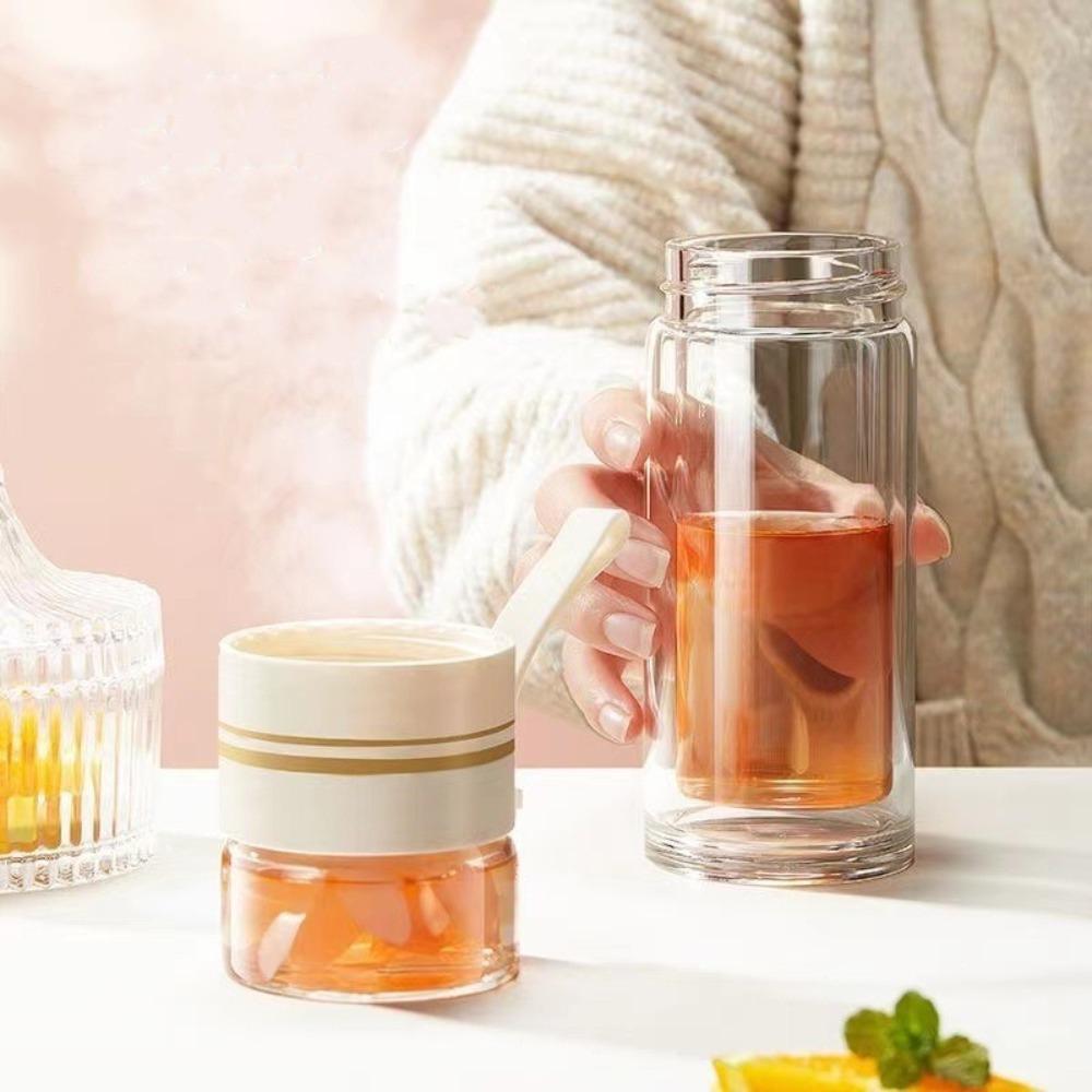 Double-layer Insulated Glass Cups, Heat-resistant and Portable Tea Cups, Tea and Water Separation Cups, Heat-resistant Glass Cup зелёный
Double-layer Insulated Glass Cups, Heat-resistant and Portable Tea Cups, Tea and Water Separation Cups, Heat-resistant Glass Cup зелёный