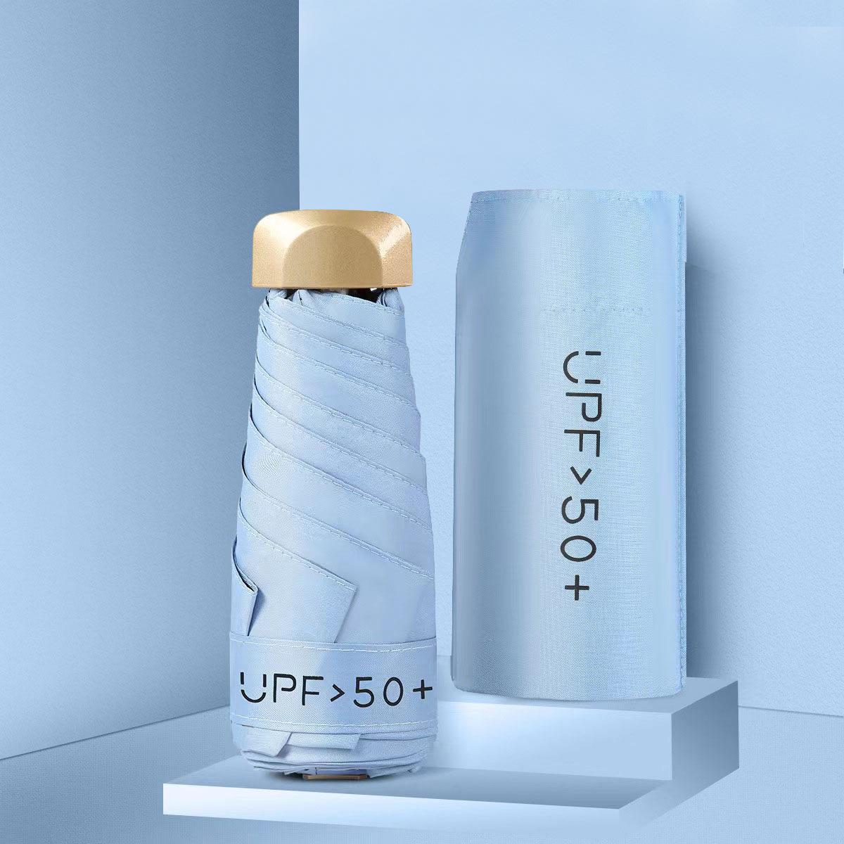 1 шт. Мини-зонт от солнца Карманный зонт от дождя Виниловый Складной УФ-защита Защита от солнца Карманный зонтик-капсула Aluminum&6K
1 шт. Мини-зонт от солнца Карманный зонт от дождя Виниловый Складной УФ-защита Защита от солнца Карманный зонтик-капсула Aluminum&6K