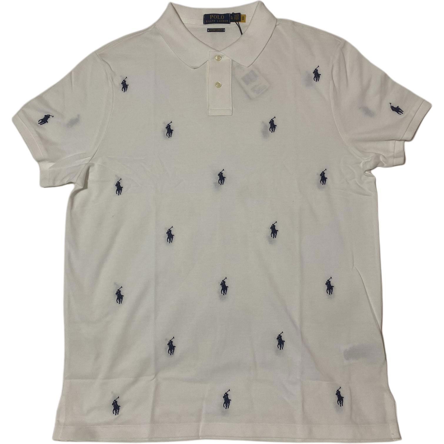 Polo Ralph Lauren Вышитая однотонная футболка-поло с коротким рукавом Мужские топы Белый 710777210-002 S
Polo Ralph Lauren Вышитая однотонная футболка-поло с коротким рукавом Мужские топы Белый 710777210-002 S