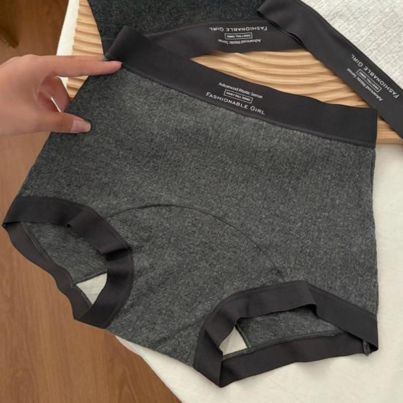 Ladies Spring and Summer Fashion New Cotton Comfortable Hip Mid Waist Flat Angle Briefs L темно-серого
Ladies Spring and Summer Fashion New Cotton Comfortable Hip Mid Waist Flat Angle Briefs L темно-серого