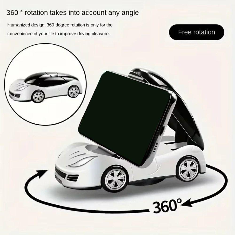 Universal Car Dashboard Phone Holder 360° Rotation Mobile Phone Holders білий 
Universal Car Dashboard Phone Holder 360° Rotation Mobile Phone Holders білий