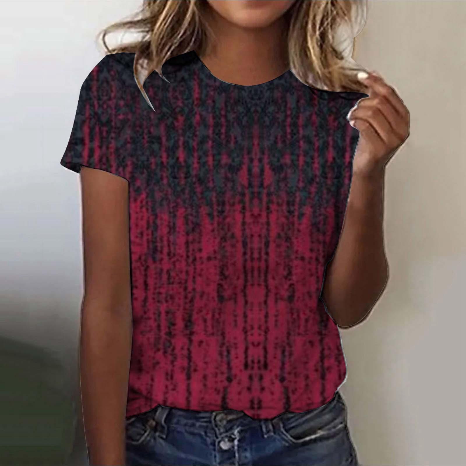 Летний топ с круглым вырезом и 3D-цветочным принтом, модные повседневные женские футболки с короткими рукавами 6XL
Летний топ с круглым вырезом и 3D-цветочным принтом, модные повседневные женские футболки с короткими рукавами 6XL