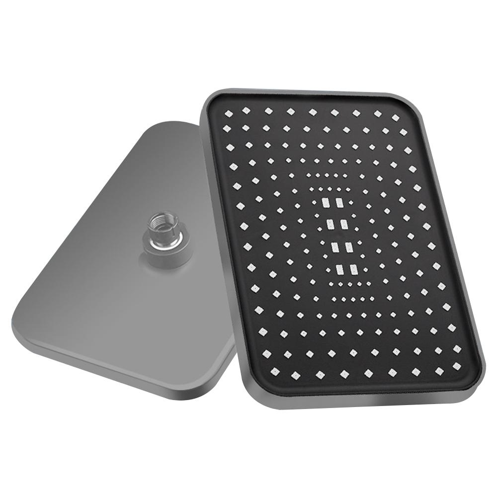 Rainfall Shower Head Big Panel Large Flow Supercharge Ceiling Mounted Showerhead 360 Rotation High Pressure ABS Bathroom Faucet серый
Rainfall Shower Head Big Panel Large Flow Supercharge Ceiling Mounted Showerhead 360 Rotation High Pressure ABS Bathroom Faucet серый