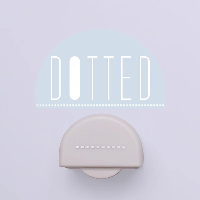 Произвольное позиционирование резака для бумаги формата А4, многофункционального портативного резака для бумаги, кривая, пунктирная линия хаки