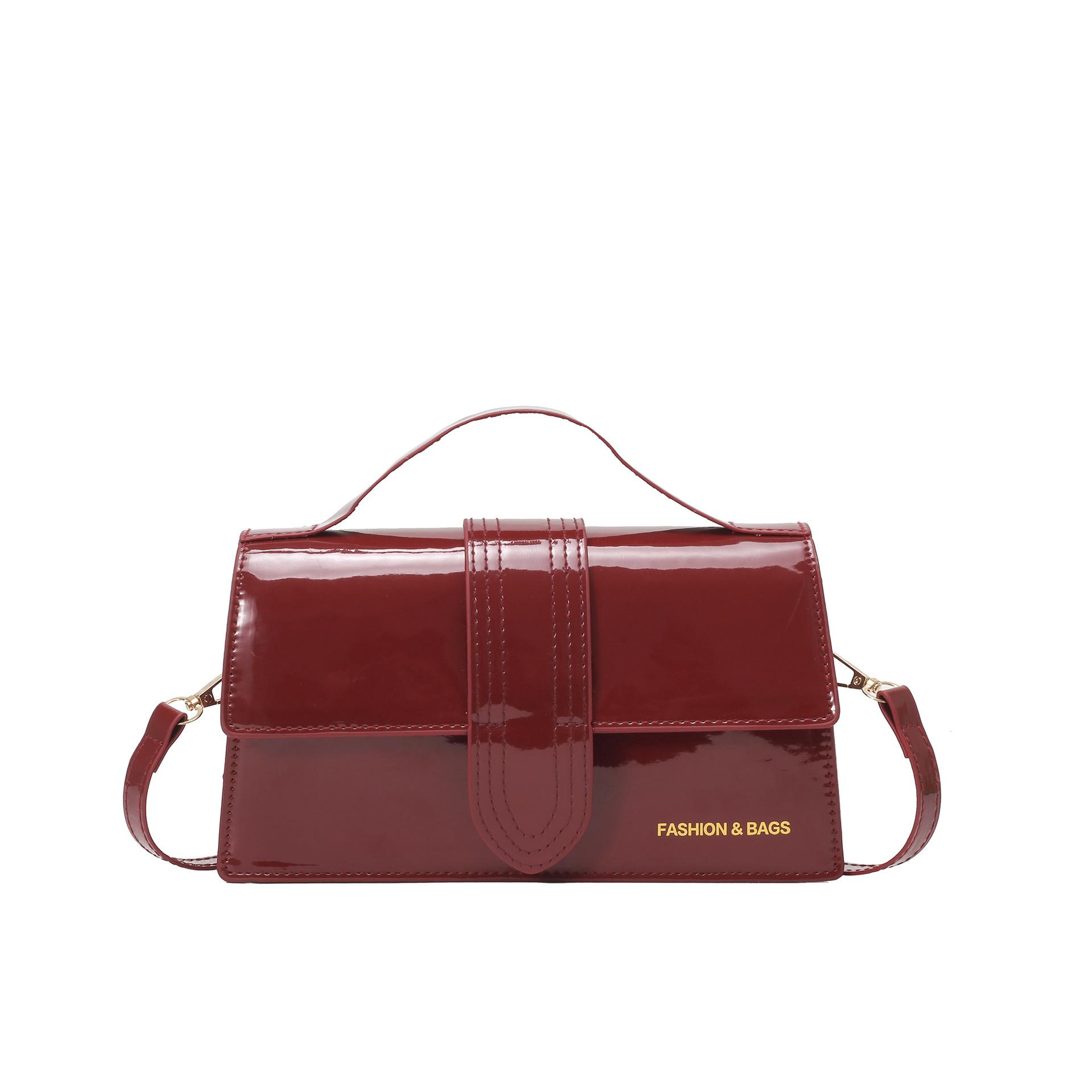 Popular Portable Small Square Bag Glossy Versatile Messenger Bag Premium Light Luxury Shoulder Bag червоний
Popular Portable Small Square Bag Glossy Versatile Messenger Bag Premium Light Luxury Shoulder Bag червоний