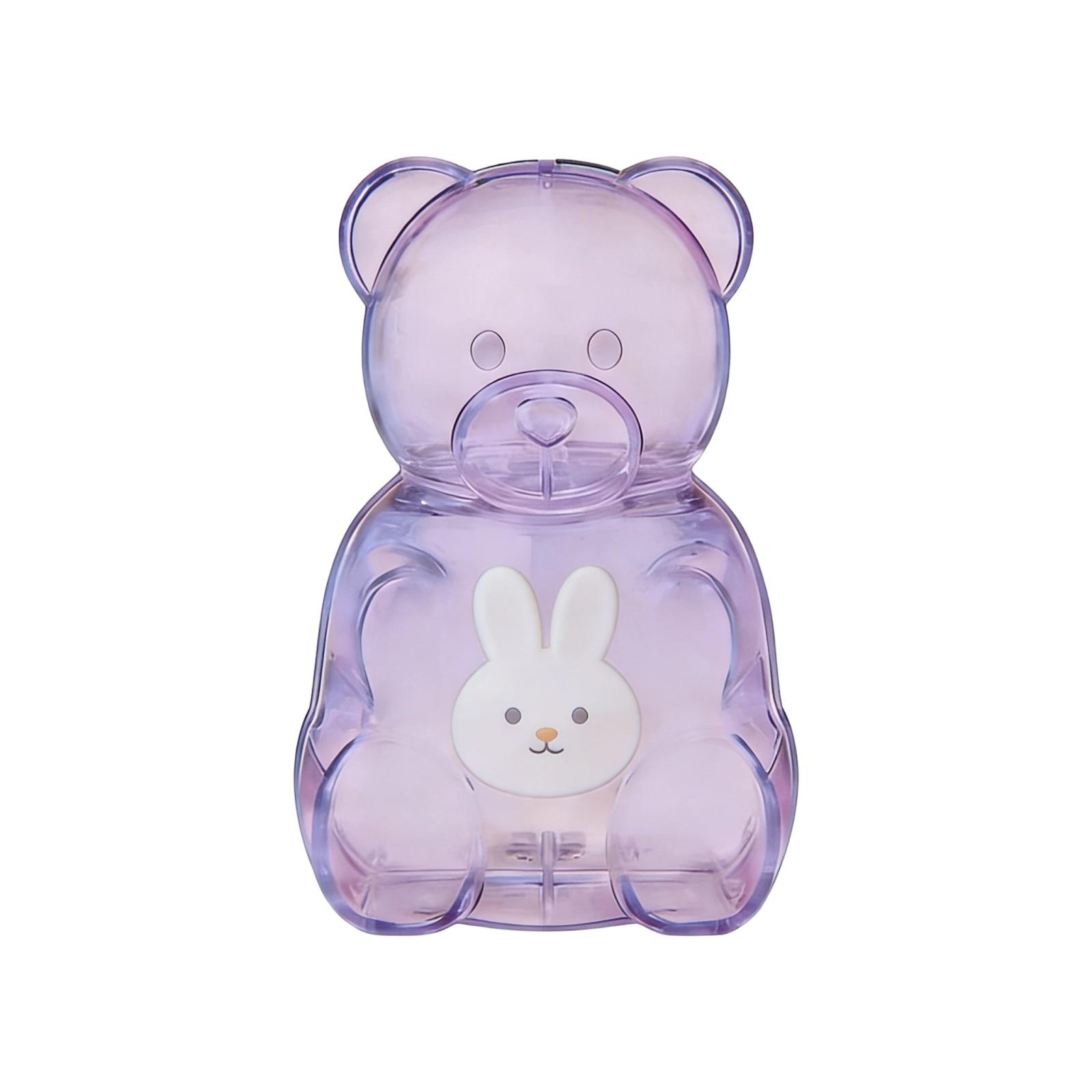 Bear Shaped Candy Container with Bunny Print Clear Plastic Storage Box for Holding Gummies Snacks and Small Treats Durable Design фиолетовый
Bear Shaped Candy Container with Bunny Print Clear Plastic Storage Box for Holding Gummies Snacks and Small Treats Durable Design фиолетовый