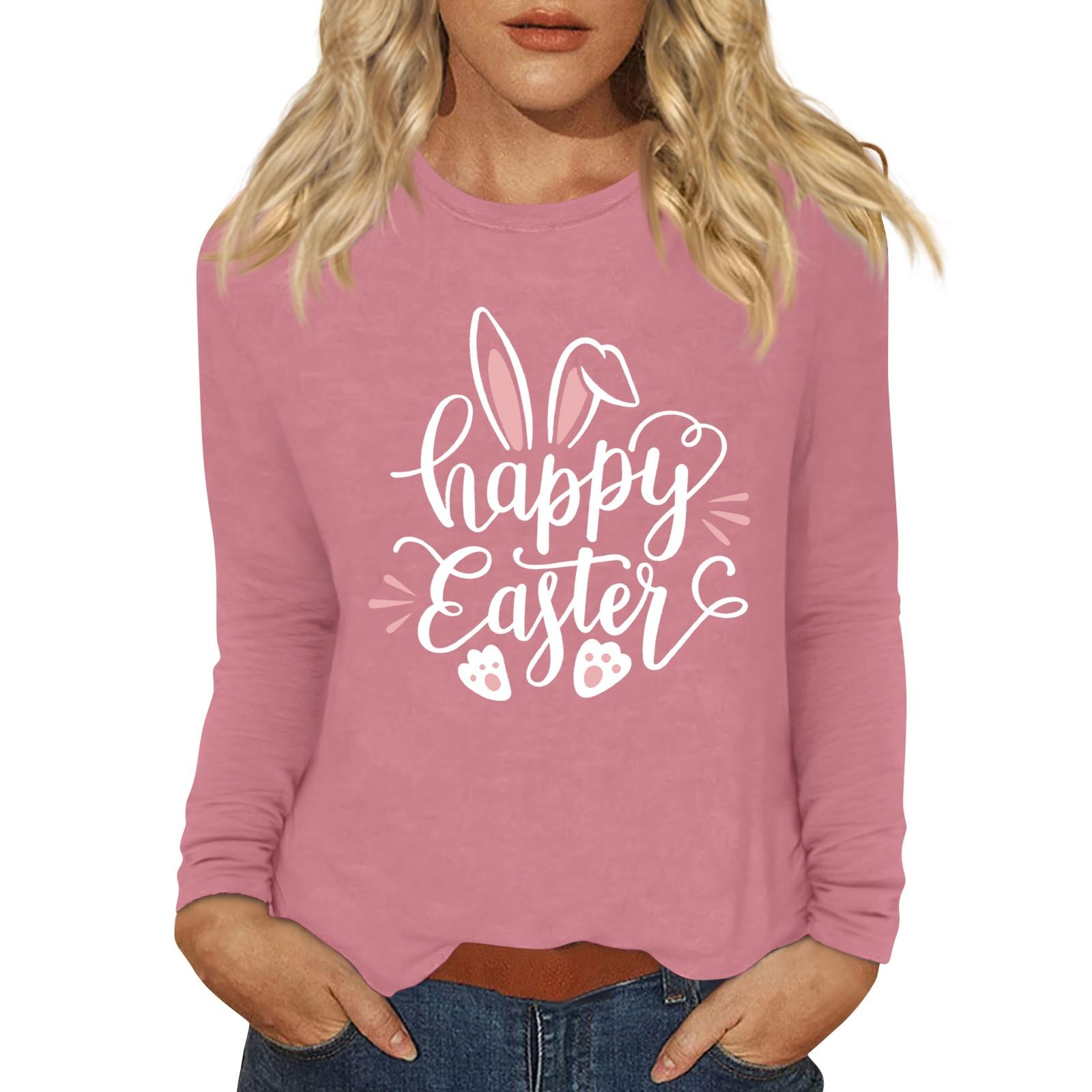 Сорочки з довгим рукавом для жінок Великодній карнавальний принт Графічні футболки Блузки Повсякденні базові топи Пуловер XXXXXL
Сорочки з довгим рукавом для жінок Великодній карнавальний принт Графічні футболки Блузки Повсякденні базові топи Пуловер XXXXXL