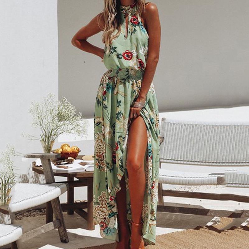Женское пляжное платье с цветочным принтом, женское вечернее платье макси с длинными рукавами, богемное цельное платье XXL зелёный
Женское пляжное платье с цветочным принтом, женское вечернее платье макси с длинными рукавами, богемное цельное платье XXL зелёный