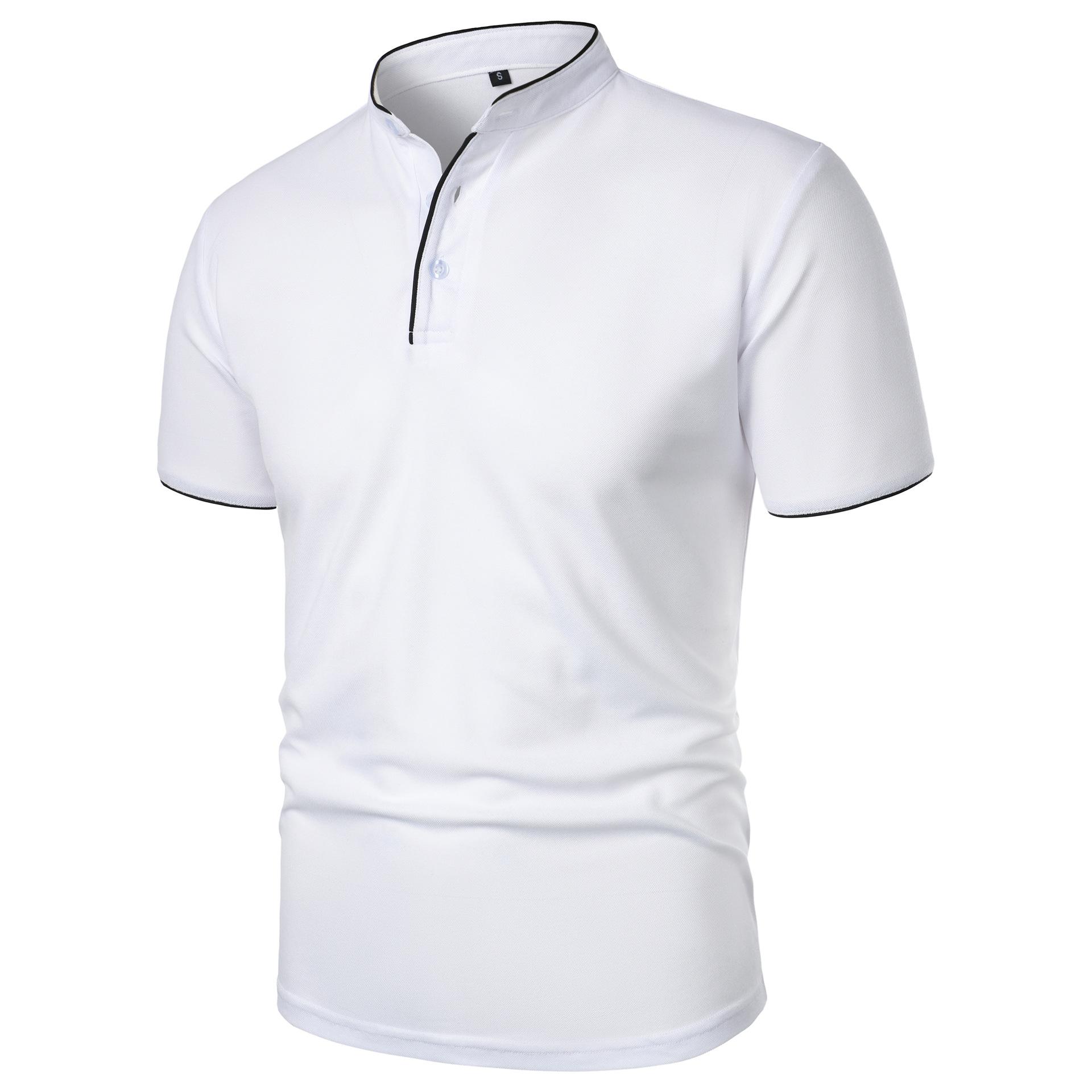 Summer Men s Short Sleeve T Shirts Solid Color Stand Collar Smart Casual Tshirts Men Slim Fit Lightweight Pull On Tees Tops Man L вина червоного кольору
Summer Men s Short Sleeve T Shirts Solid Color Stand Collar Smart Casual Tshirts Men Slim Fit Lightweight Pull On Tees Tops Man L вина червоного кольору