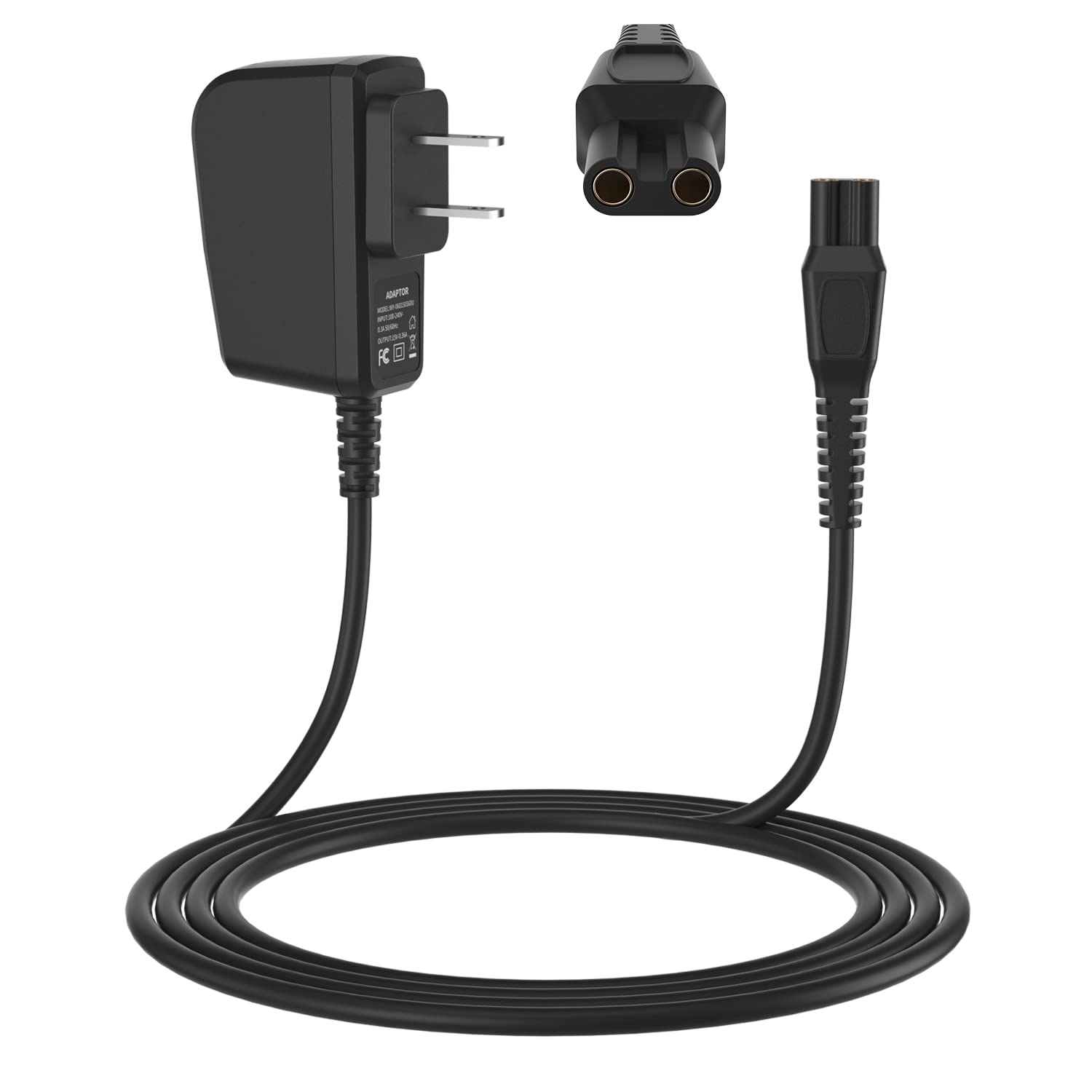 PSE Certification HQ8505Norelco Charger Cord Compatible with Philips Norelco HQ8505 7000 5000 3000 Series MG5750 MG7790 Electric Shaver Beard Trimmer
PSE Certification HQ8505Norelco Charger Cord Compatible with Philips Norelco HQ8505 7000 5000 3000 Series MG5750 MG7790 Electric Shaver Beard Trimmer