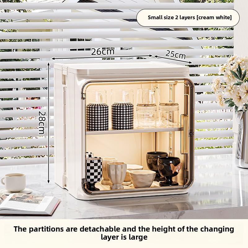Large Capacity Dustproof Cup Mug Storage Holder Tray Desktop Tea Cup Set Organizer Rack Foldable Coffee Mug Storage Cabinet
Large Capacity Dustproof Cup Mug Storage Holder Tray Desktop Tea Cup Set Organizer Rack Foldable Coffee Mug Storage Cabinet