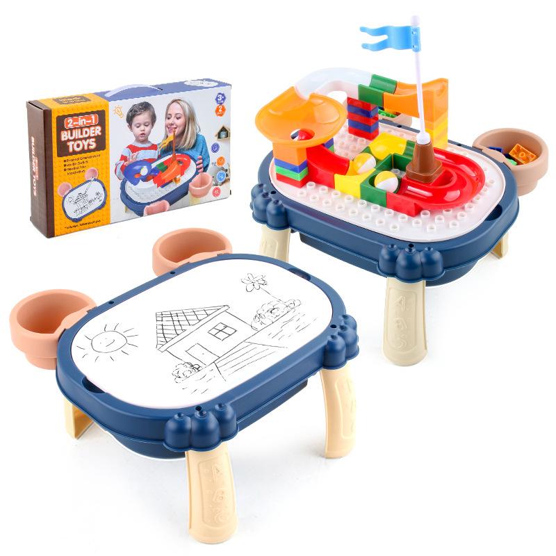 Children S Science And Education Multi-Functional Ball Track Building Block Table Painting Board Puzzle Assembly Building Block Toy 561.2g
Children S Science And Education Multi-Functional Ball Track Building Block Table Painting Board Puzzle Assembly Building Block Toy 561.2g