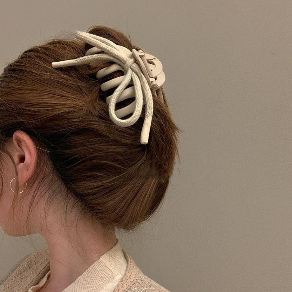 Shape Simple Plastic Hair Claw Bow Hair Clip Korean Style Headwear Female Hair Accessories
Shape Simple Plastic Hair Claw Bow Hair Clip Korean Style Headwear Female Hair Accessories