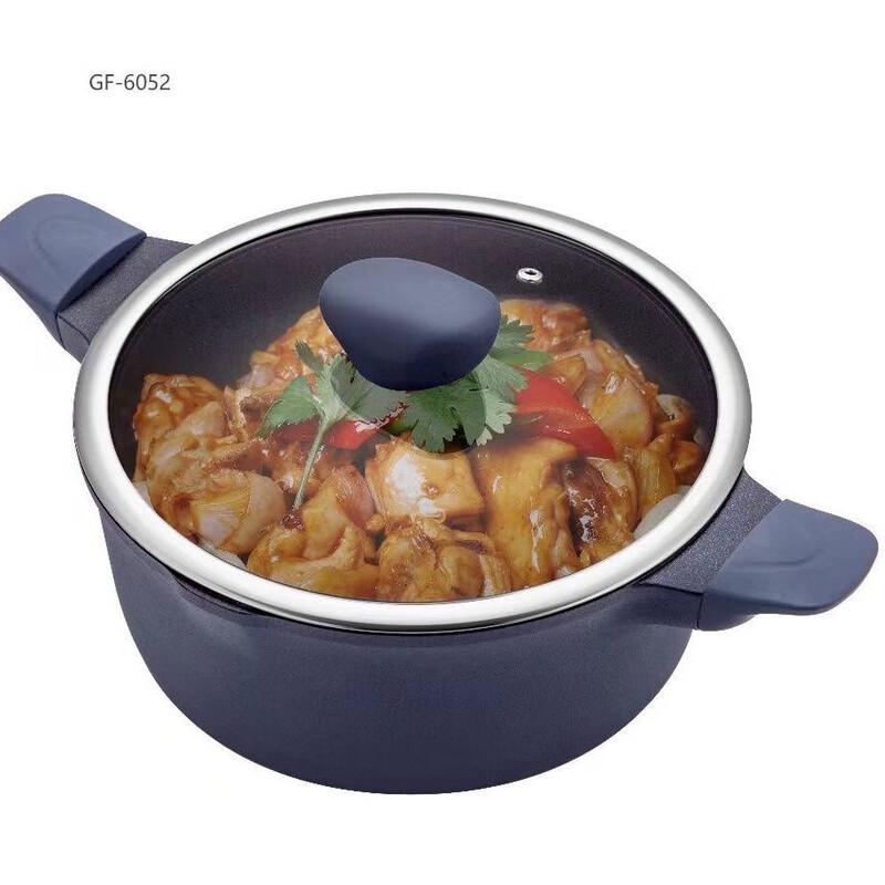 GL Series Blue Diamond Non-stick Soup Pot
GL Series Blue Diamond Non-stick Soup Pot
