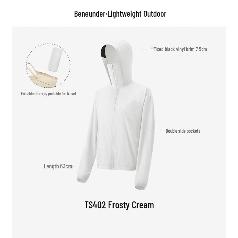 Beneunder TS402 Women s Lightweight Sun Protection Jacket
Beneunder TS402 Women s Lightweight Sun Protection Jacket