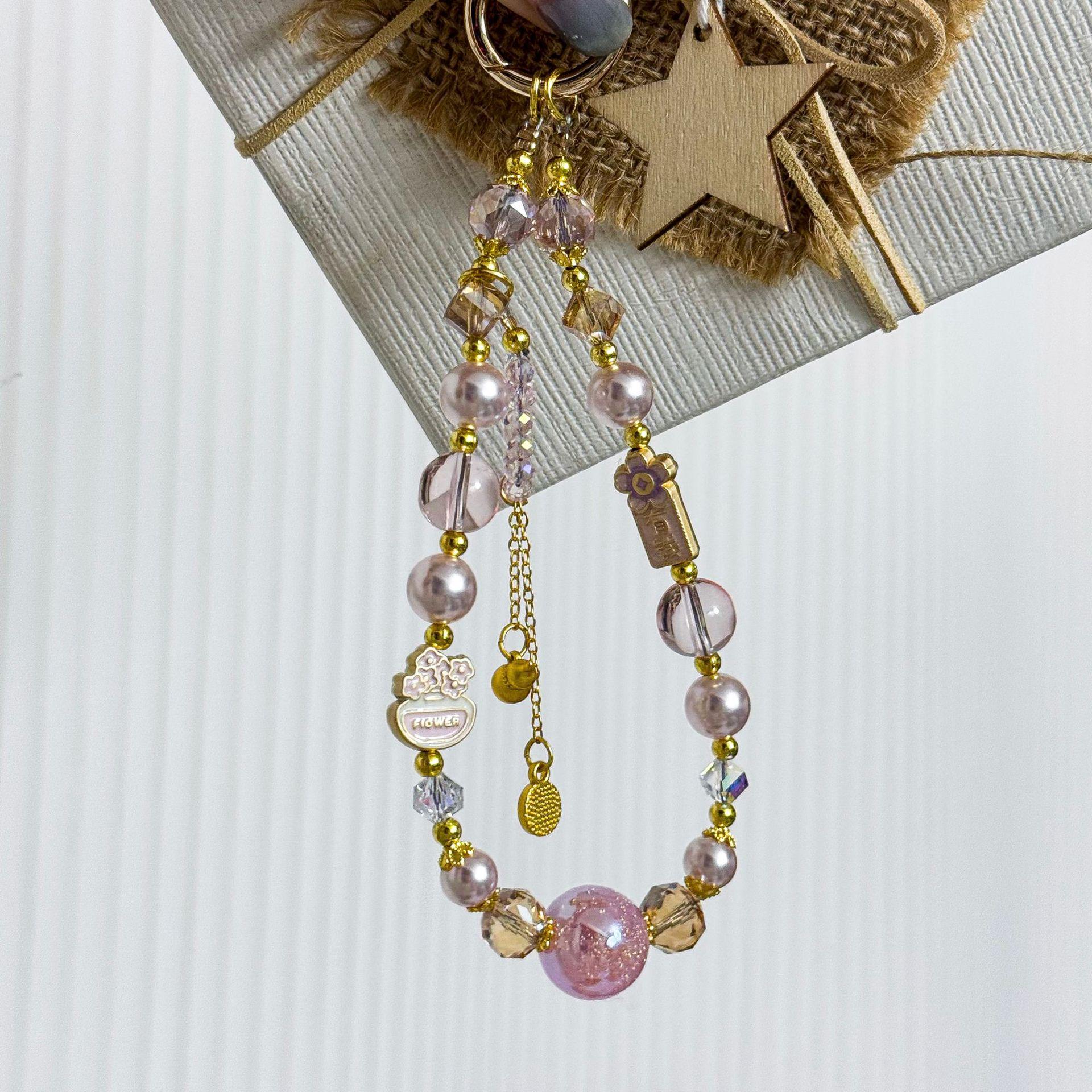 Elegant Chinese-Style Crystal Beaded Mobile Phone Wrist Lanyard & Handbag Chain Pendant
Elegant Chinese-Style Crystal Beaded Mobile Phone Wrist Lanyard & Handbag Chain Pendant