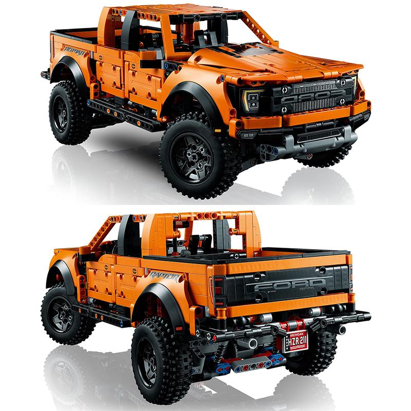 1379 шт. Ford Raptors F-150 Пикап Гоночный автомобиль MOC 42126 Технический строительный блок Модель автомобиля Кирпичи Игрушки для детей Подарки
1379 шт. Ford Raptors F-150 Пикап Гоночный автомобиль MOC 42126 Технический строительный блок Модель автомобиля Кирпичи Игрушки для детей Подарки